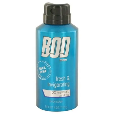 Bod Man Blue Surf by Parfums De Coeur, Body Spray 8 oz