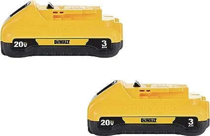 DEWALT 20 2-Pack 3 Amp-Hour; 3 Amp-Hour Lithium Battery