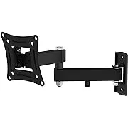 Swift Mount SWIFT140-AP up to 25" Full Motion TV wall mount LED & LCD HDTV up to VESA 100x100 max load 33 lbs