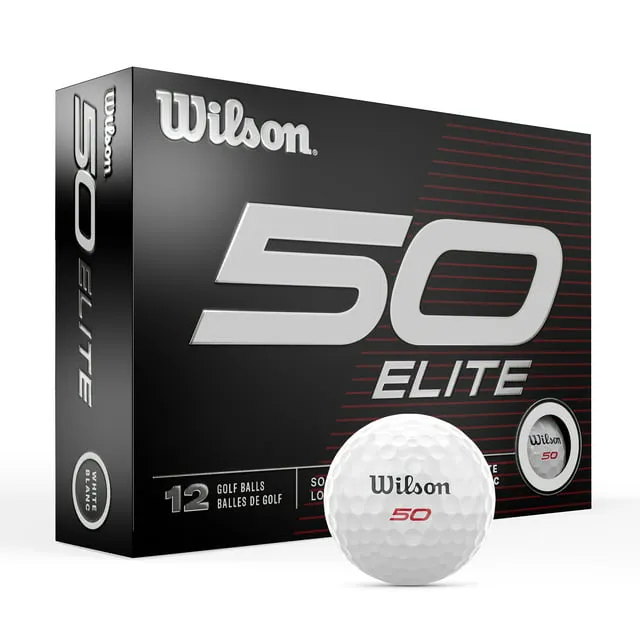 Wilson Staff Fifty Elite Personalized Golf Balls