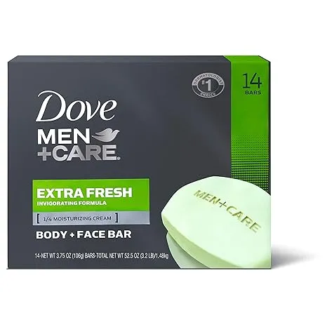 Dove Men+Care Body and Face Bar Extra Fresh