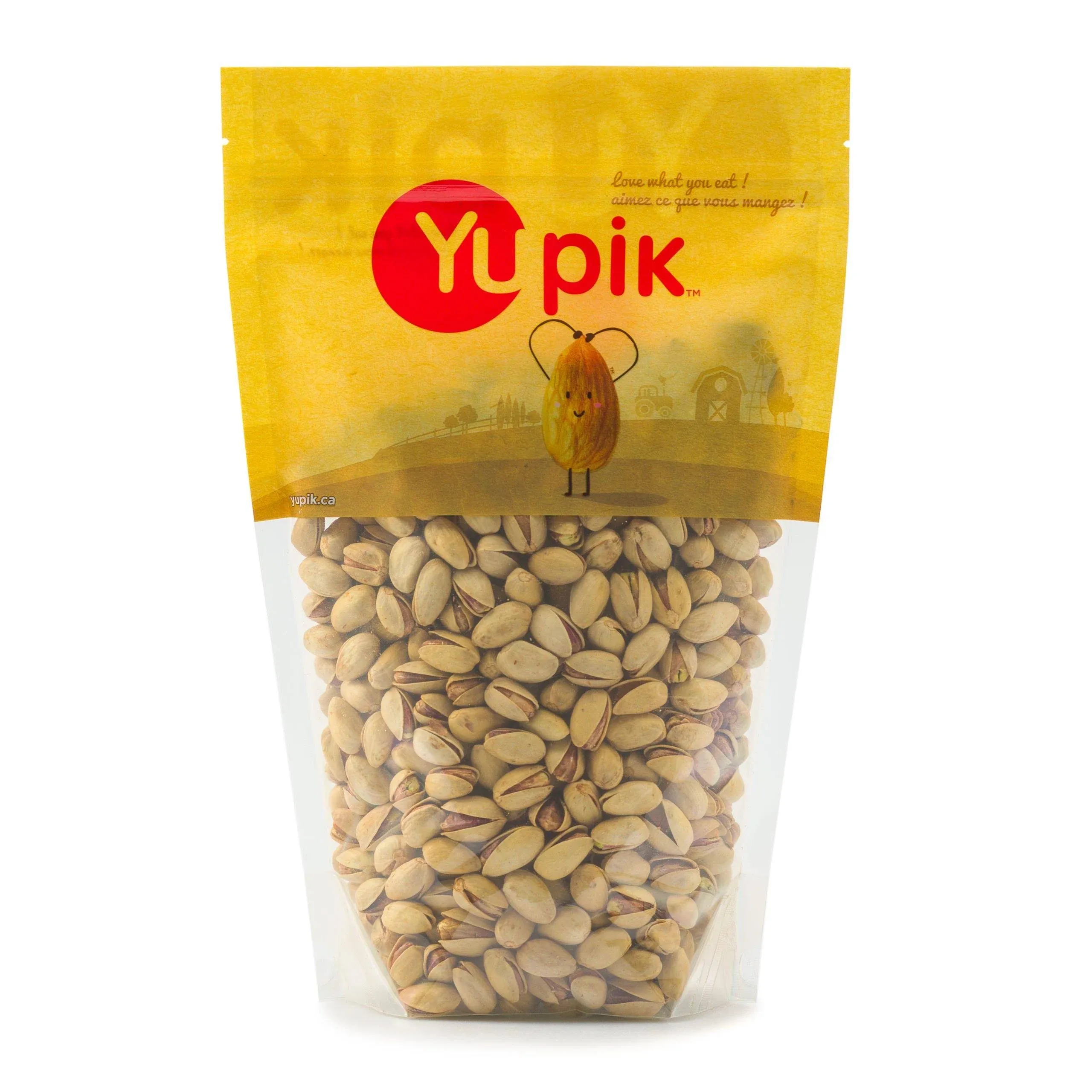 Yupik Nuts Unsalted Roasted Pistachios 2.2 lb