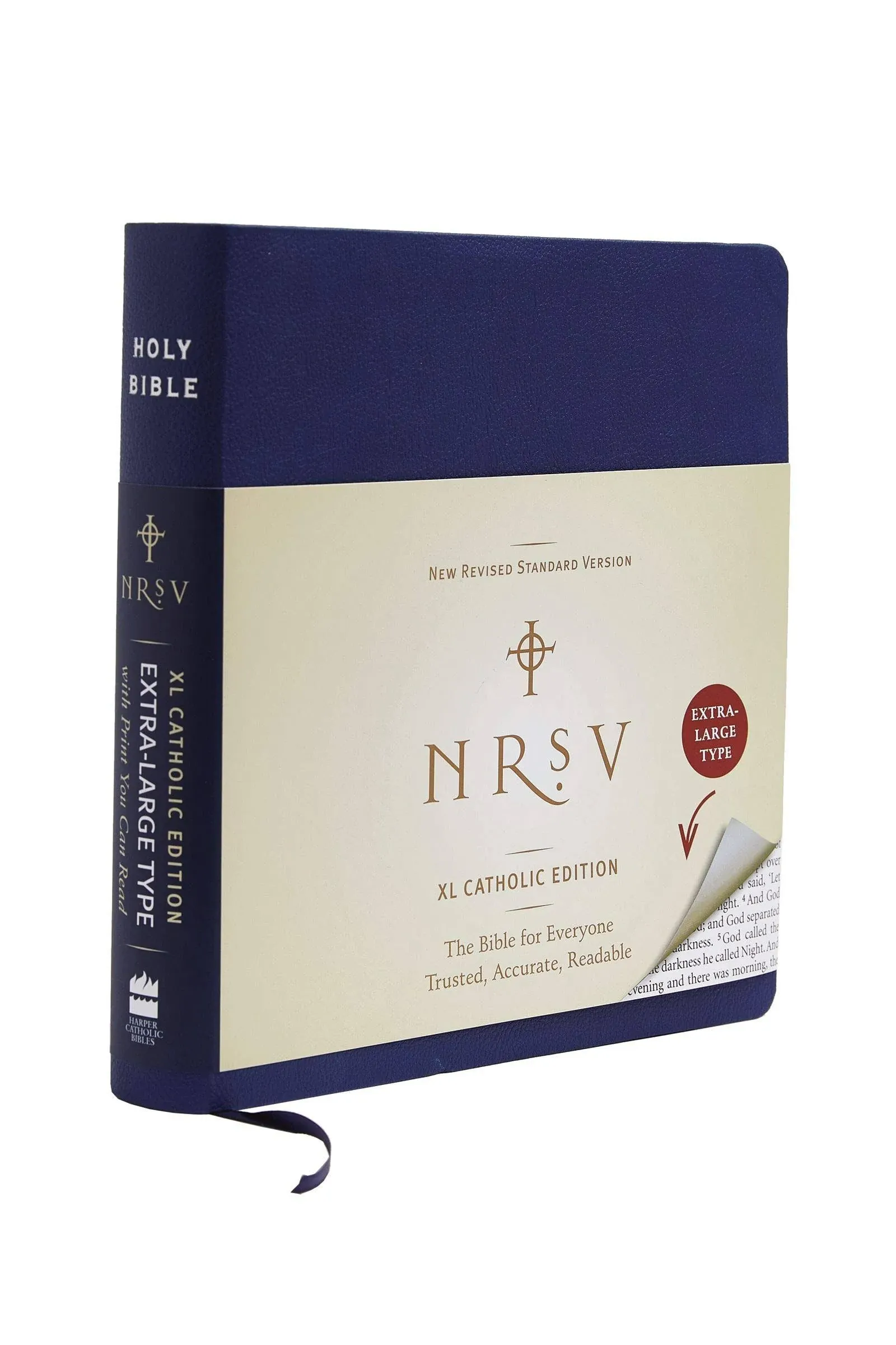 NRSV XL Catholic Edition (navy) [Book]