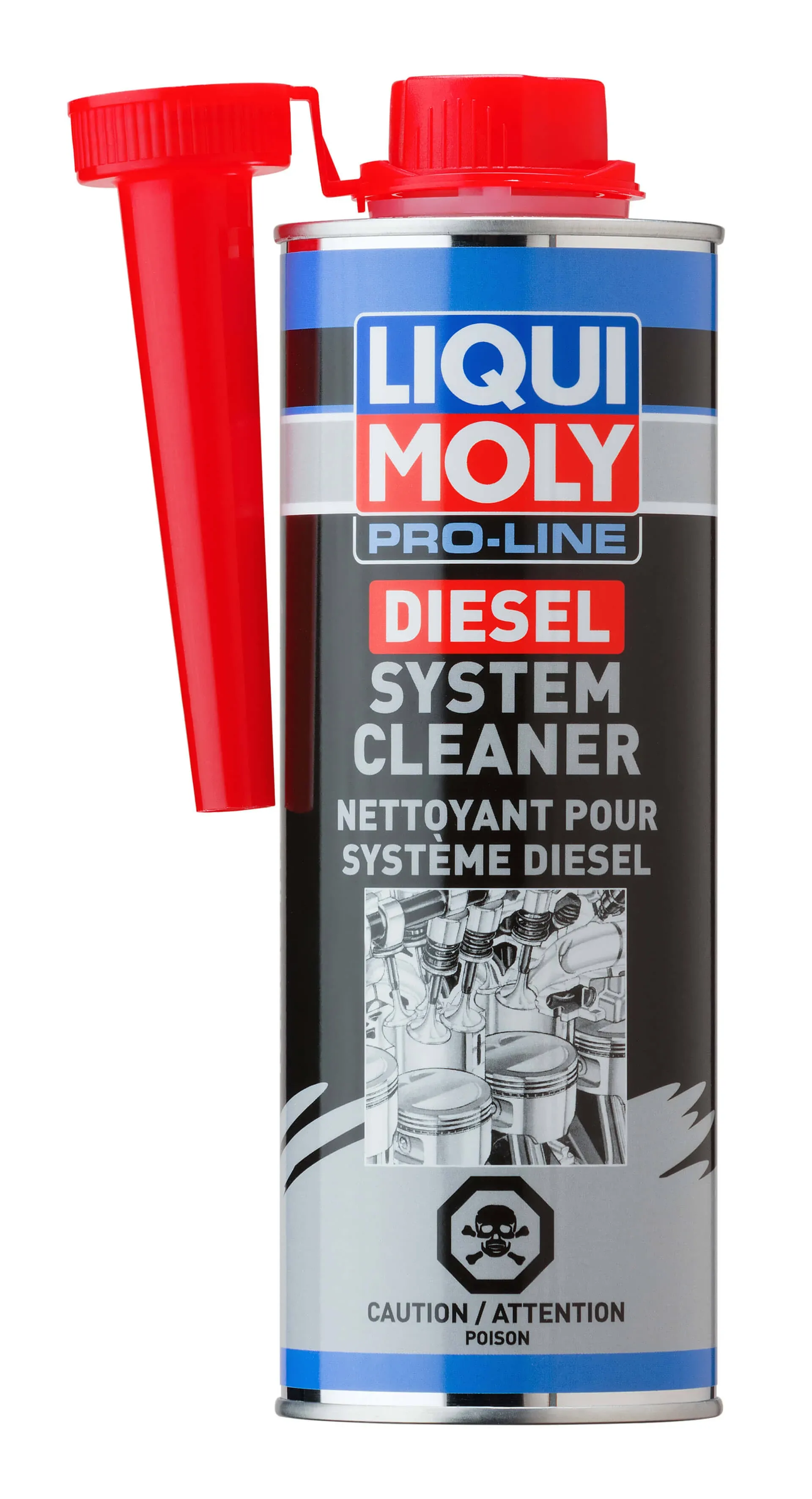 Liqui Moly (2032) Pro-Line Diesel Cleaner, blue, red, 500ml