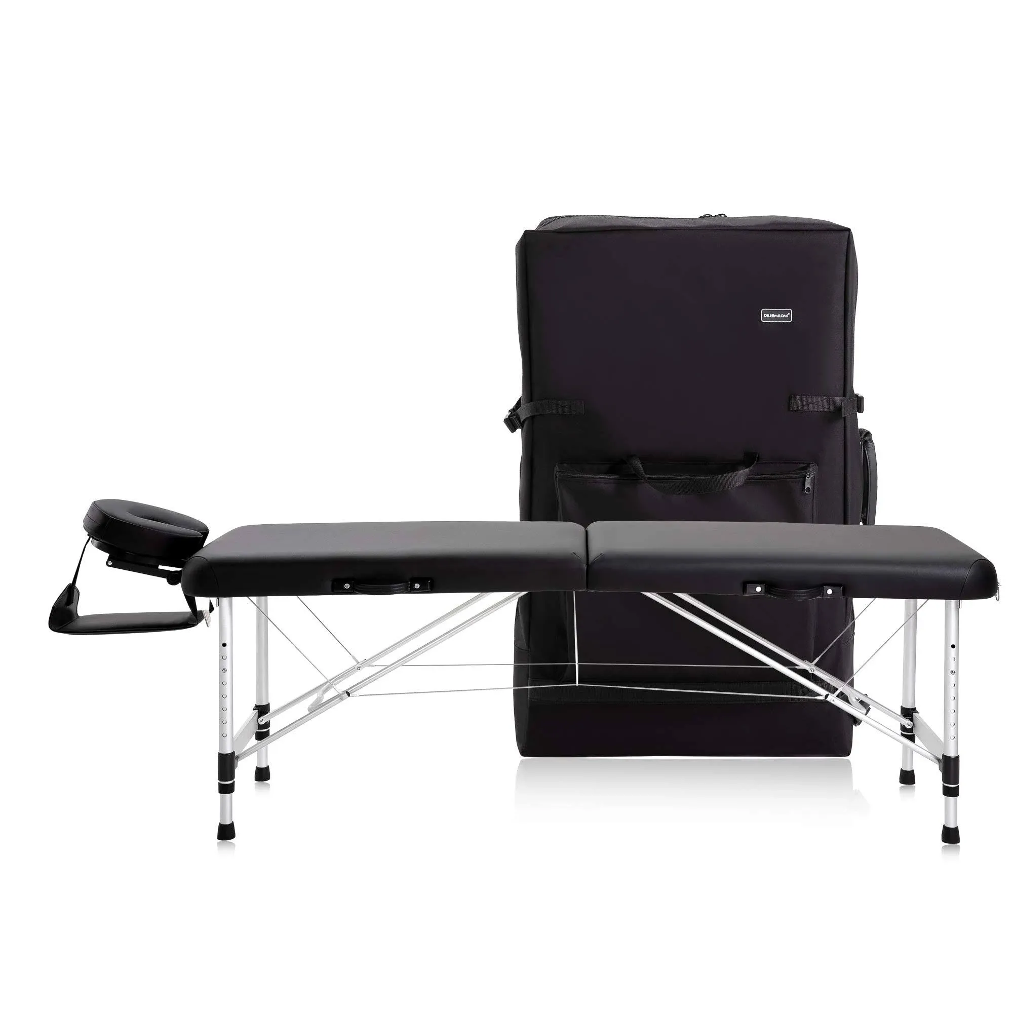 DR.LOMILOMI Ultra-light Travel-sized Aluminum Portable Massage Table Spa Bed 302