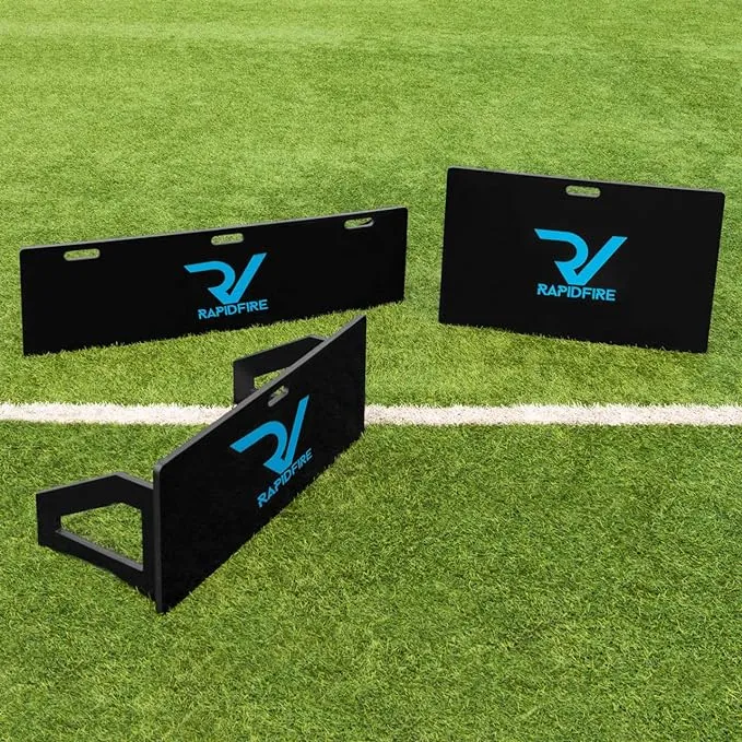 RapidFire Soccer Rebound Board | Soccer Passing Accuracy Training Aid | Soccer Rebounder | Soccer Training Equipment | Soccer Rebound Board for Passing & Shooting Practice