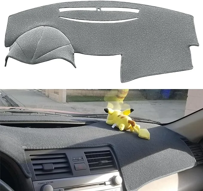 Dashboard Cover Dash Cover Mat Pad Custom Fit for Toyota Camry 2007 2008 2009 2010 2011 (Black) Y27