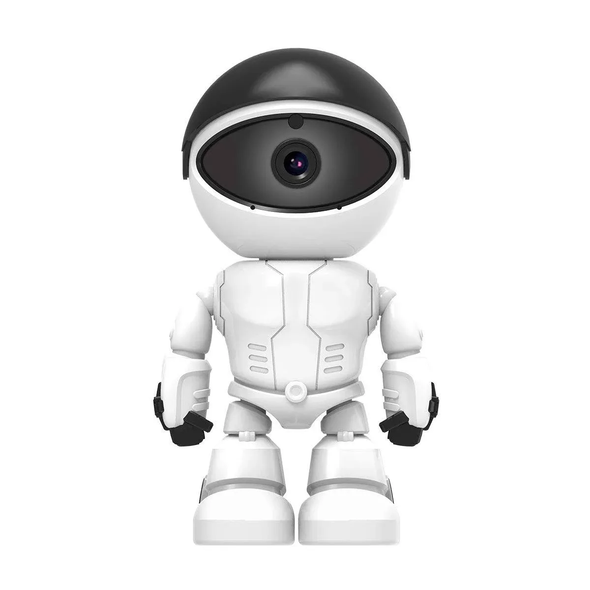 2MP 1080p HD 2.8mm Lens Security Robot Camera WiFi Wireless IR 10M Motion Detection Auto Tracking Built-In Microphone Ai Humanoid Detection PTZ IP