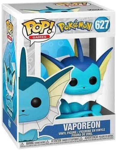 Funko Pop! Games: Pokemon - Vaporeon Vinyl Figure