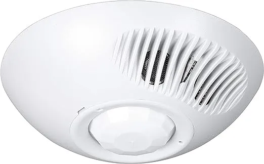 HUBBELL LIGHTING OMNIDT2000RP Ultrasonic and PIR Ceiling Sensor, White