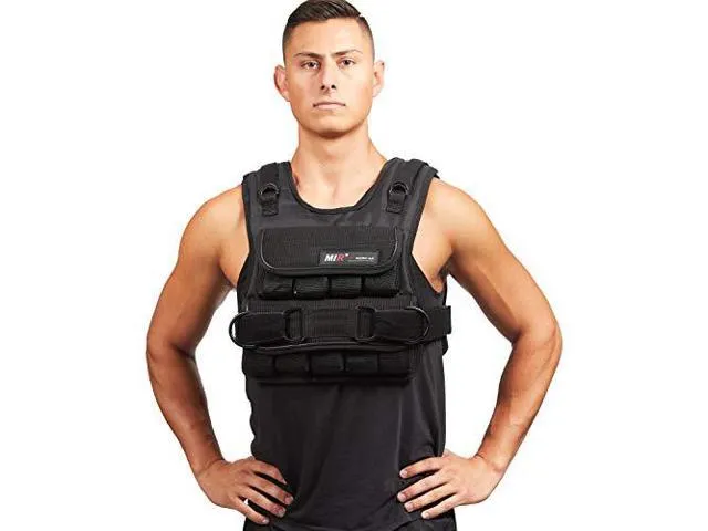 miR Adjustable Weighted Vest, 40 lb