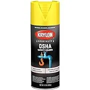 12 oz Krylon K01813777 OSHA Safety Yellow APWA Color Standard Spray Paint