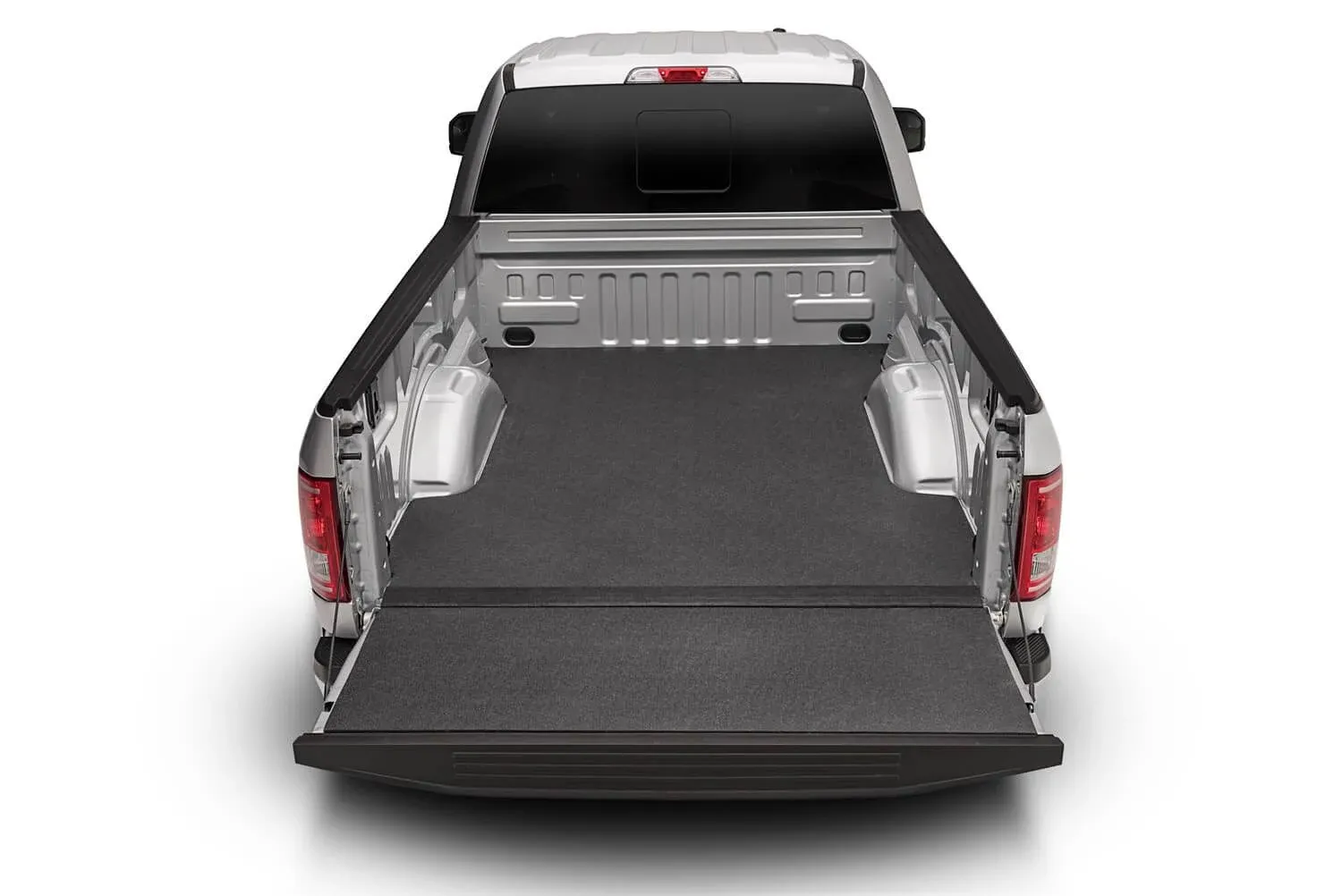 Bedrug® IMC19CCS Bed Mat - Black, TPO Composite Surface with Foam Backing, With Spray-In Bed Liner or No Bed Liner, Direct Fit, Sold individually