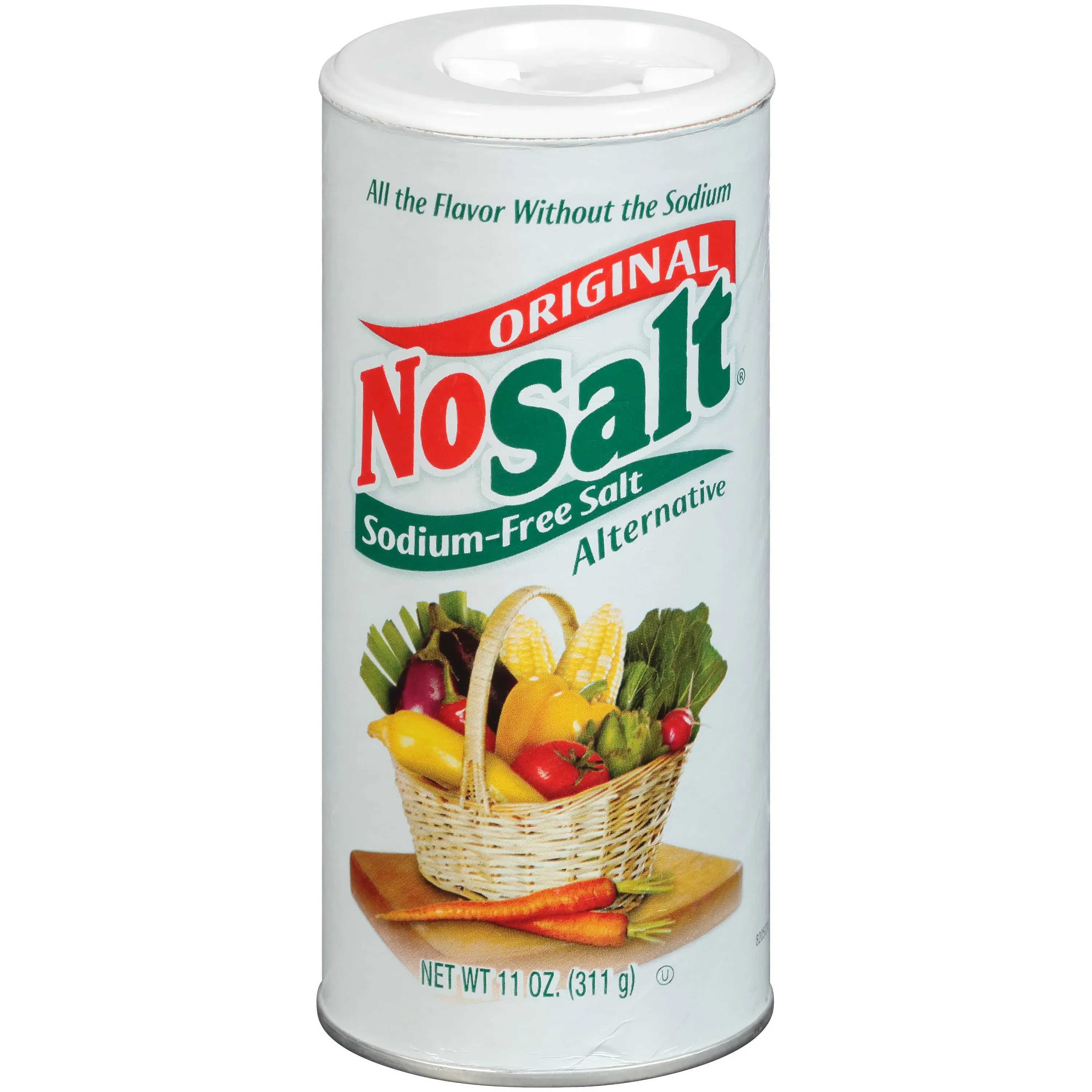 NoSalt Original Sodium-Free Salt Alternative, 11 oz (Pack of 2)