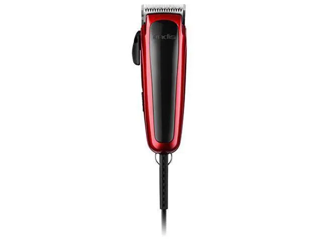 Andis 75360 Adjustable Blade Clipper Easy Cut 20-Piece Haircutting Kit, Red/Black