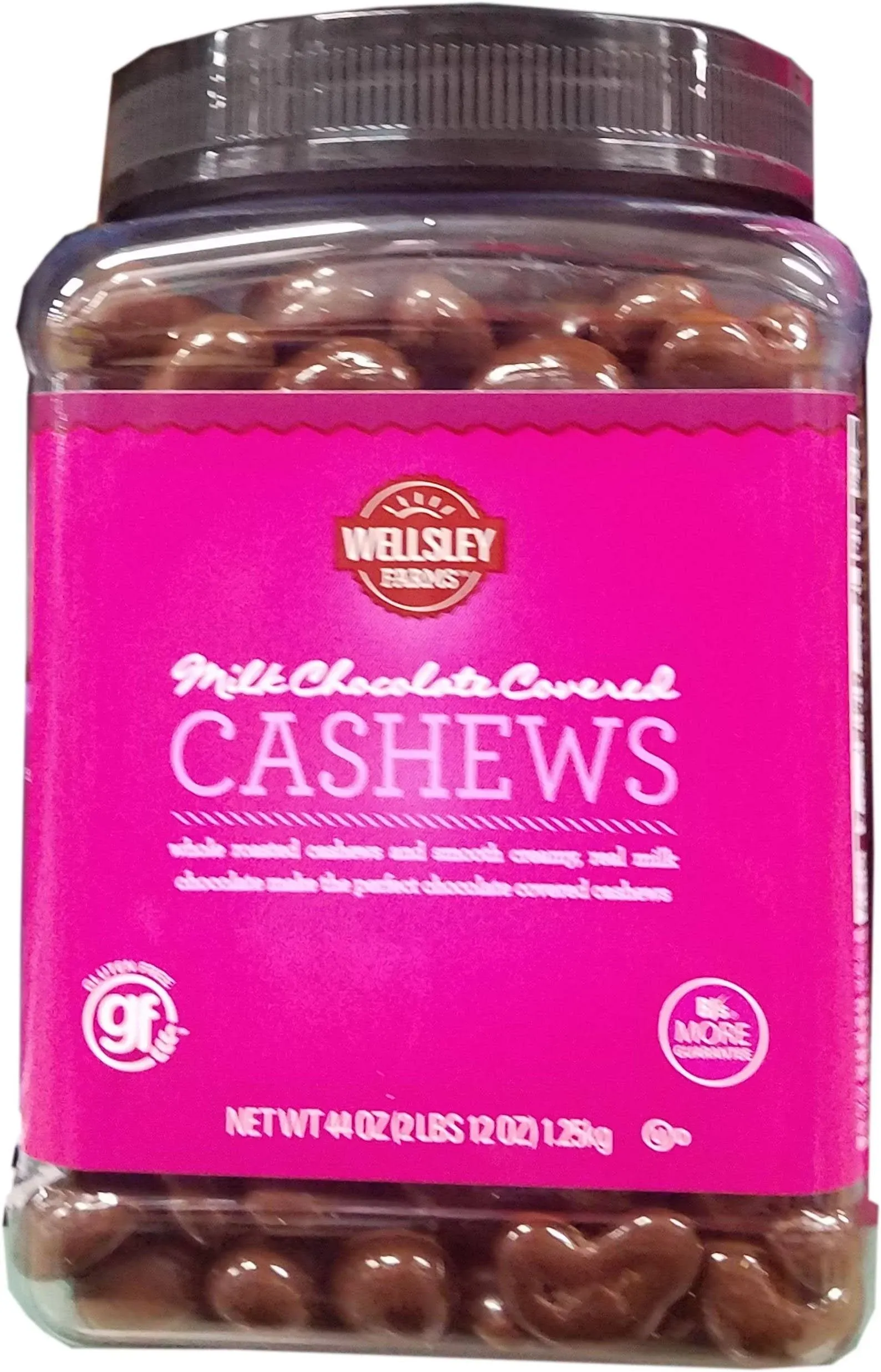 Wellsley Farms Milk Chocolate Covered Cashews