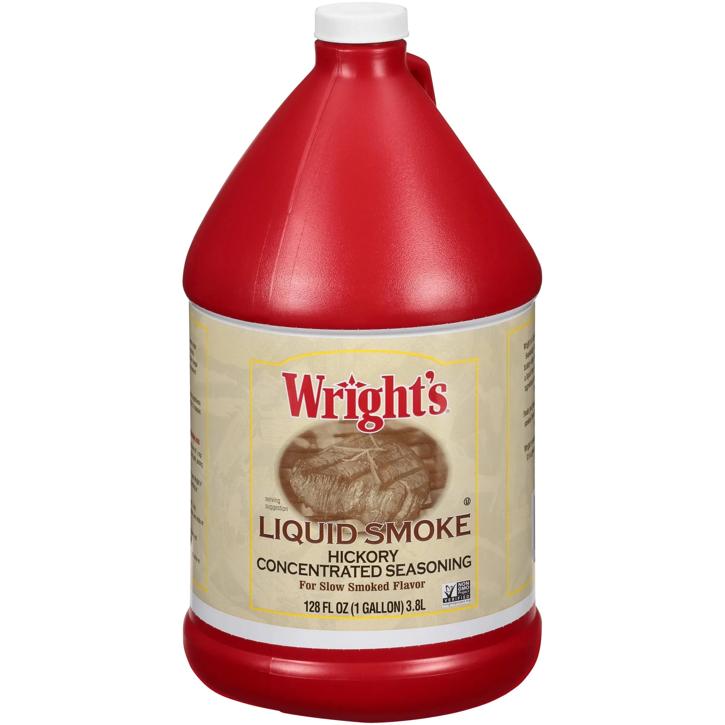 Wright&#039;s Natural Hickory Seasoning Liquid Smoke, 128 Ounce