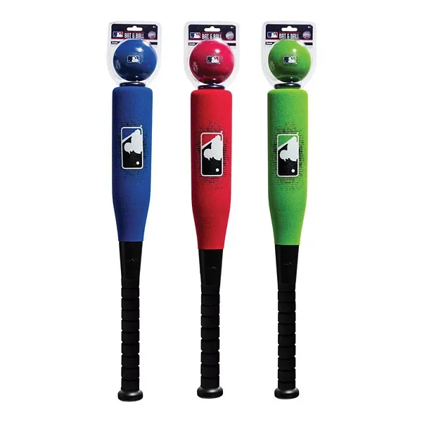 Franklin MLB 24" Kids Foam 24" Baseball Bat and Ball Set