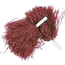 Burgundy Spirit Pom Poms - Set of 12 - Cheerleading and School Spirit SuppliesBurgundy Spirit Pom Poms - Set of 12 - Cheerleading and…