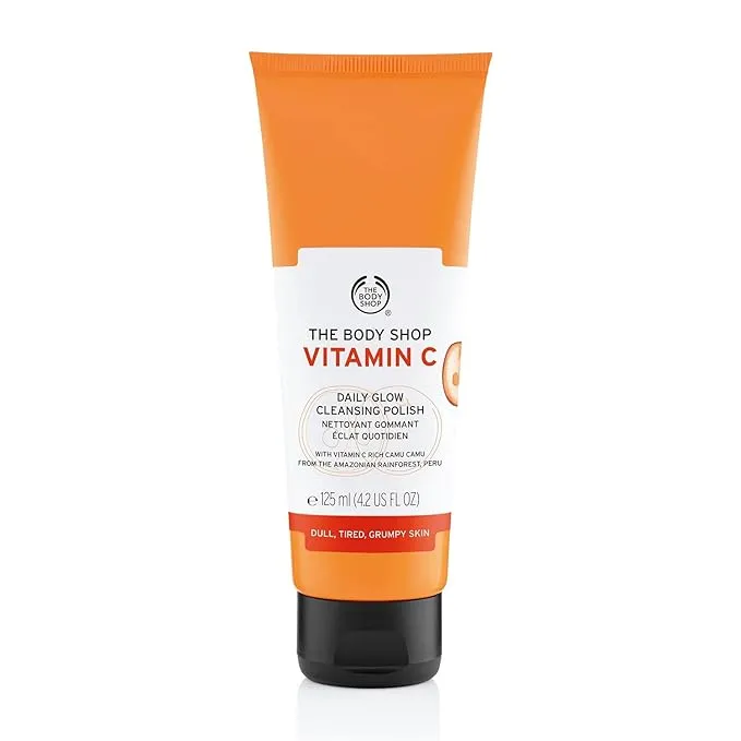 The Body Shop Vitamin C Daily Glow Cleansing Polish, 4.2 Ounce