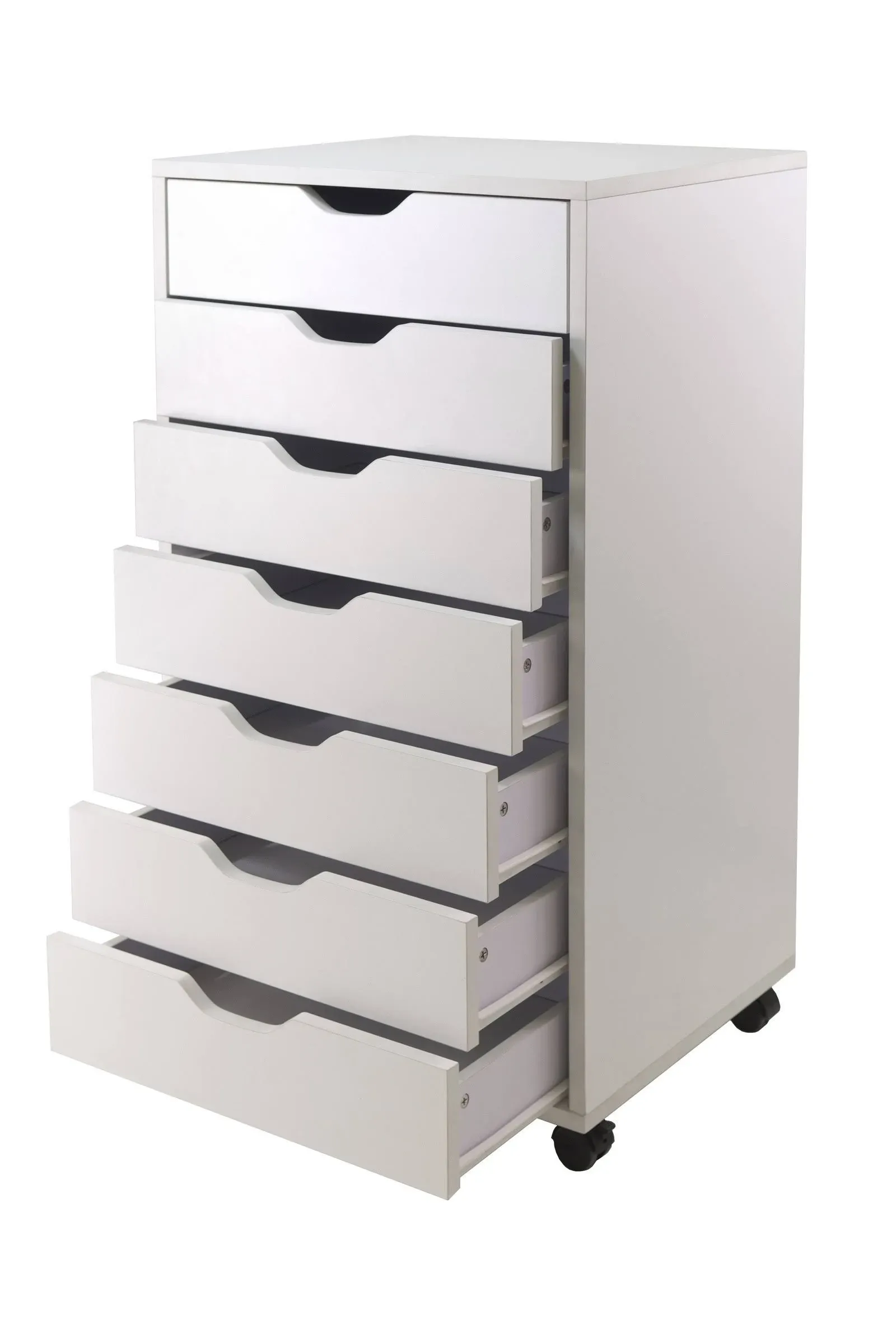 Winsome Halifax Storage/Organi<wbr/>zation, 7 Drawer, White