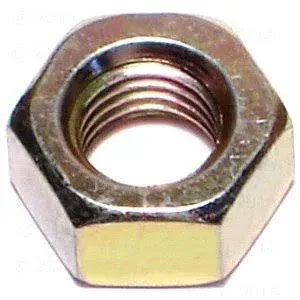 5/16"-24 Zinc Plated Grade 8 Steel Fine Thread Hex Nuts