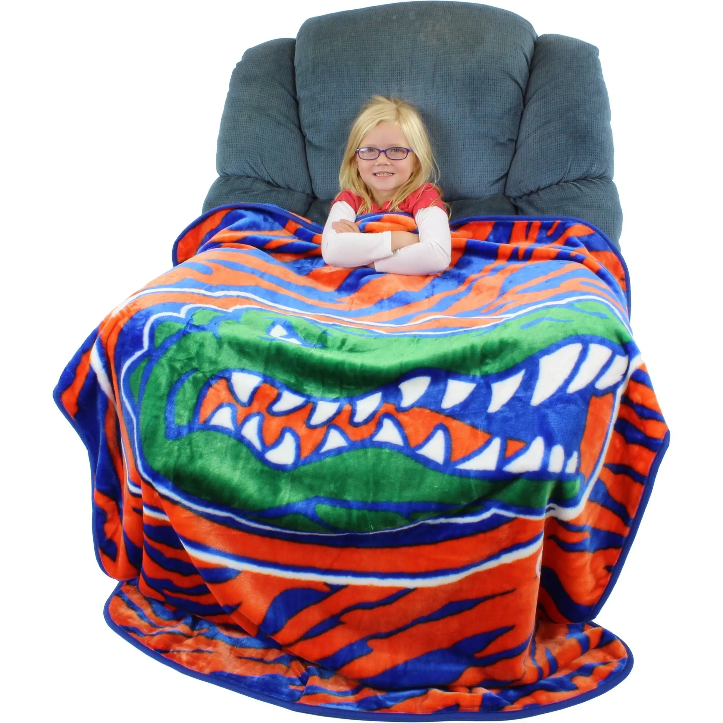 Florida Gators Raschel Throw Blanket