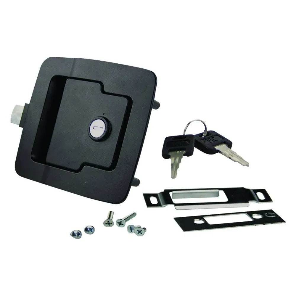 Lippert Standard Baggage Door Latch Kit, Black