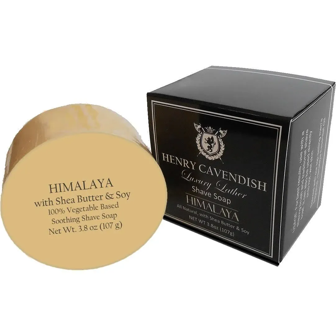 Henry Cavendish Himalaya Shaving Soap with Shea Butter & Coconut Oil. Long ...