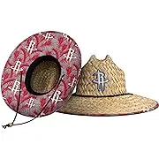 Houston Rockets NBA Floral Straw Hat