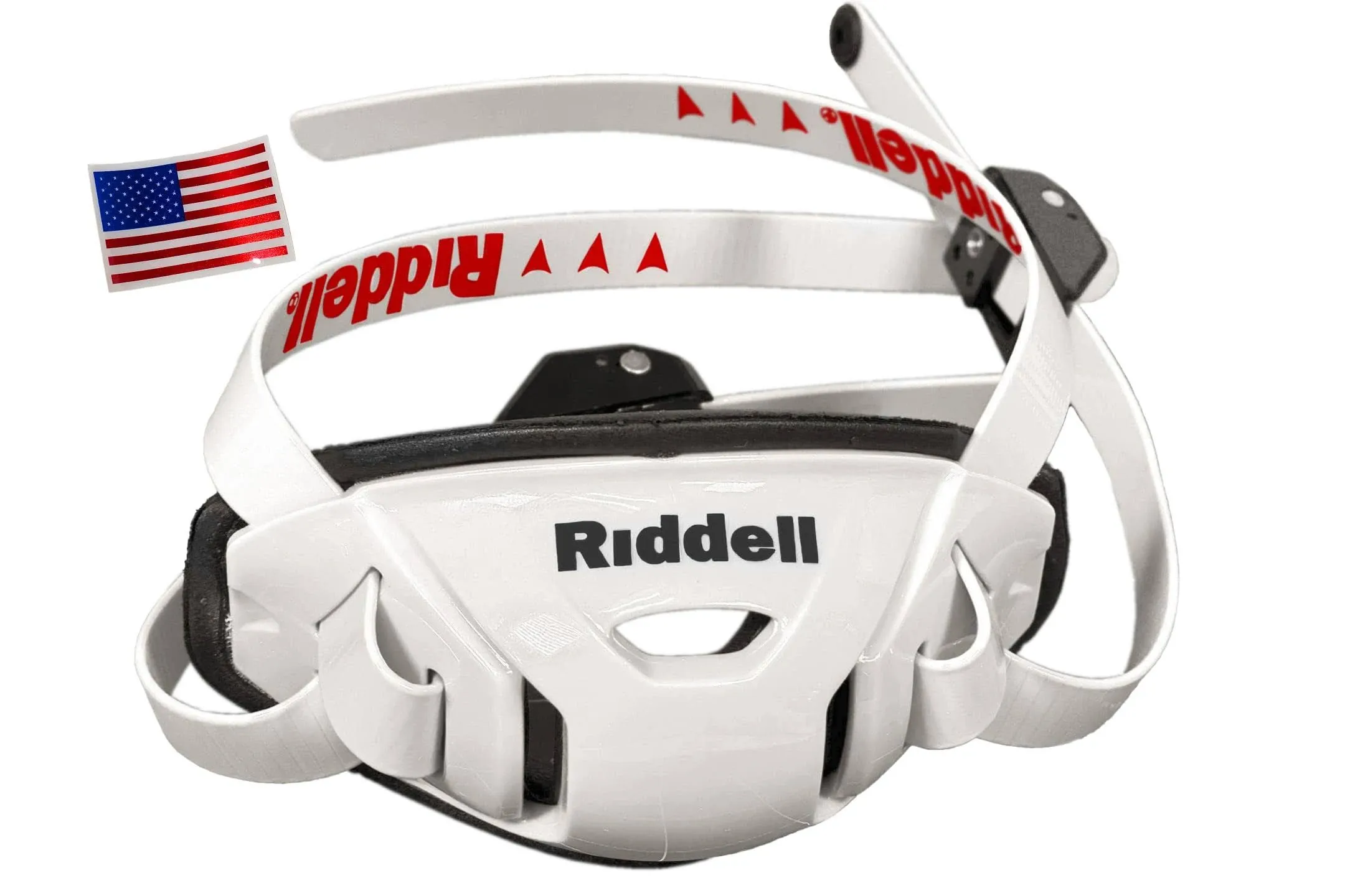 Riddell SpeedFlex Hard Cup Cam-Loc Chinstrap White / Large