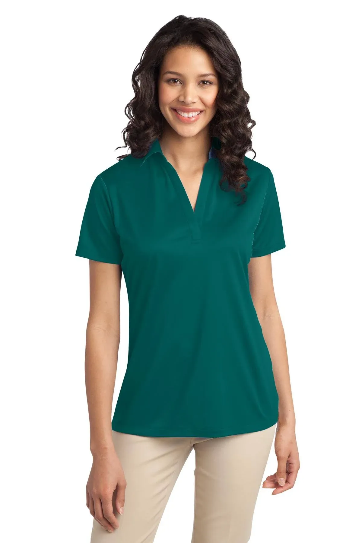 Port Authority Women's Silk Touch Performance Polo