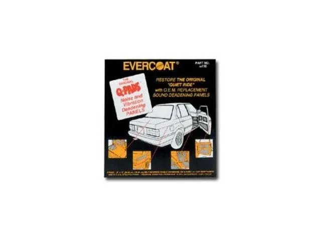 Evercoat 100116 Q-pads Sound Deadener (12 X 12) 6 Pads/Pack