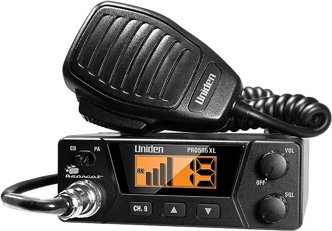 Uniden PRO505XL 40-Channel Bearcat Compact CB Radio