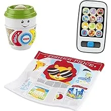 Fisher-Price Baby & Toddler Toys Laugh & Learn Morning Routine Set, 3 Activities for Developmental Play Infants Ages 6+ Months