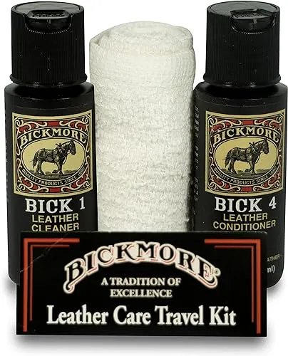 Bickmore Leather Shoe & Boot Travel Care Kit- Repairs, Polishes and Shines Leather Goods On The Run