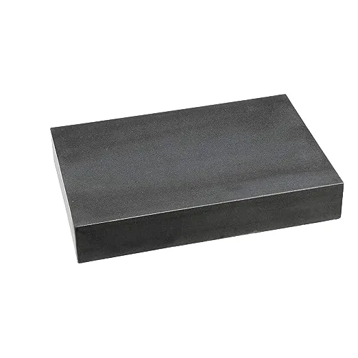 HHIP 4401-1599 12" X 9" X 2" Granite Surface Plate, Grade B, 0 Ledge