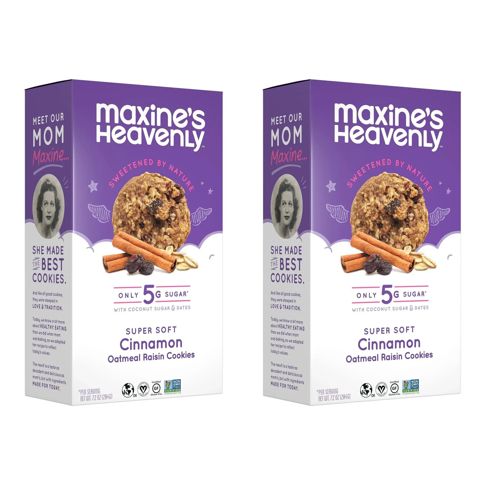 Maxine's Heavenly Cinnamon Oatmeal Raisin Cookies