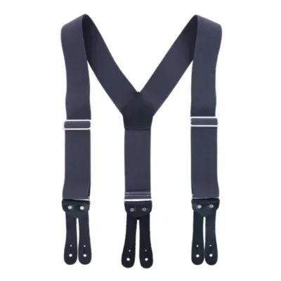 Welch Men's Elastic Button-End Y-Back 2 Inch Work Suspenders