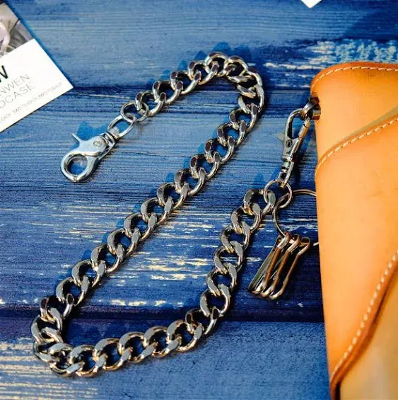 Heavy Duty Wallet Chain Men Women Boy Girl , Biker Motorcycle Pants Jeans Chain