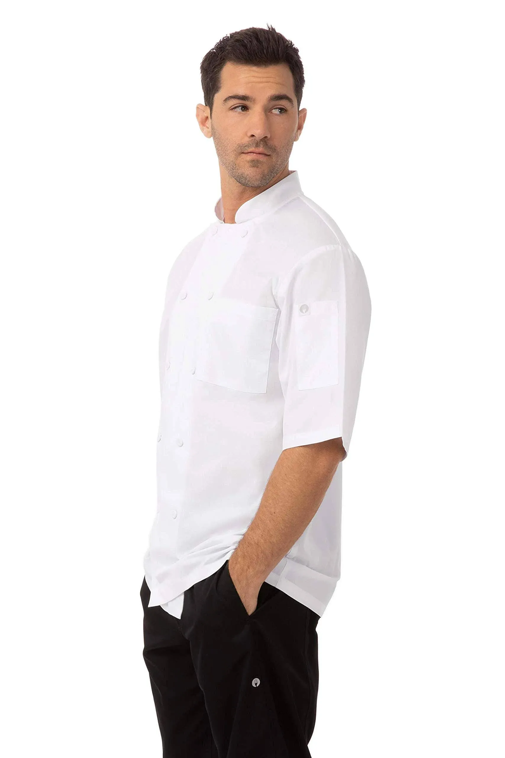 Chef Works Men's Montreal Cool Vent Chef Coat