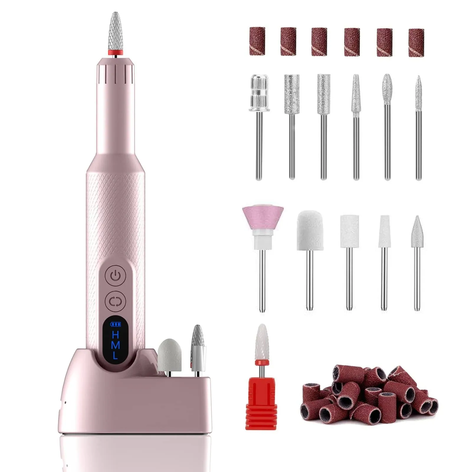 Home Use Electric Nail File Drill Tool Portable Nail Art Finger Toe Grinder