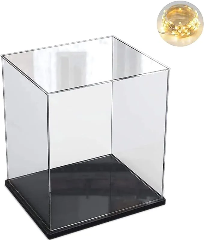 Thickened Clear Acrylic Display Case for Lego 10295 Collectibles, Assemble Bo...