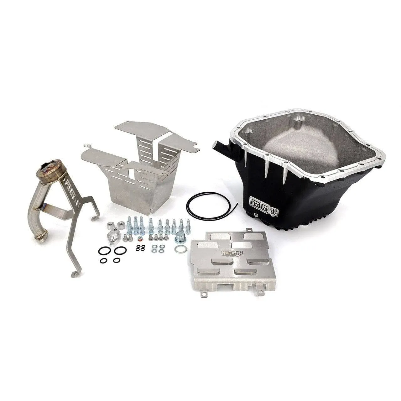 IAG EJ Street Series Oil Pan Package (Black Pan / Pickup / Street Baffle ...