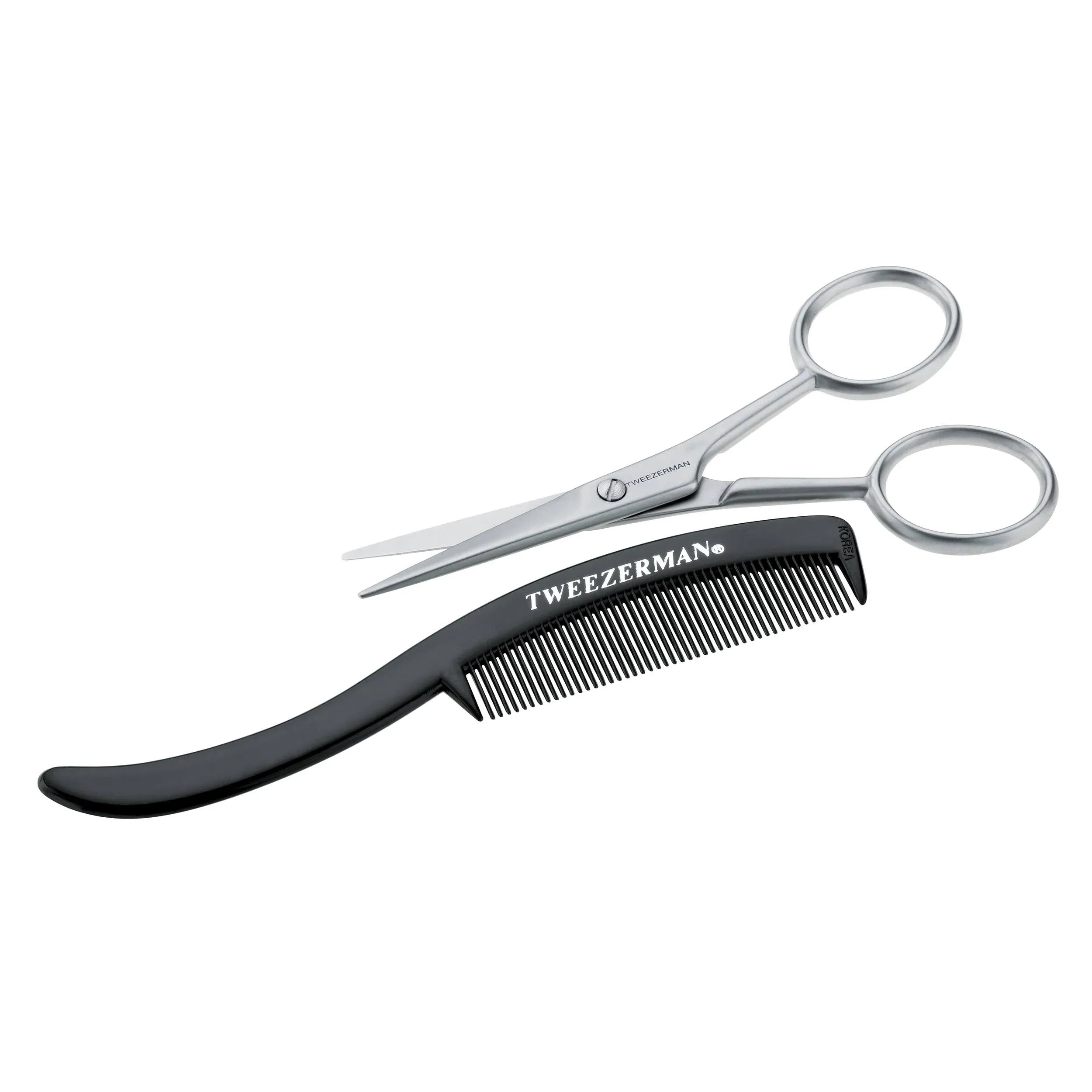 Men's Moustache Scissors with Comb