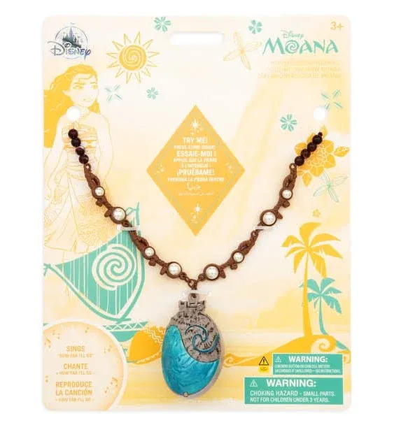 Moana Costume Singing Necklace for Kids - Official shopDisney