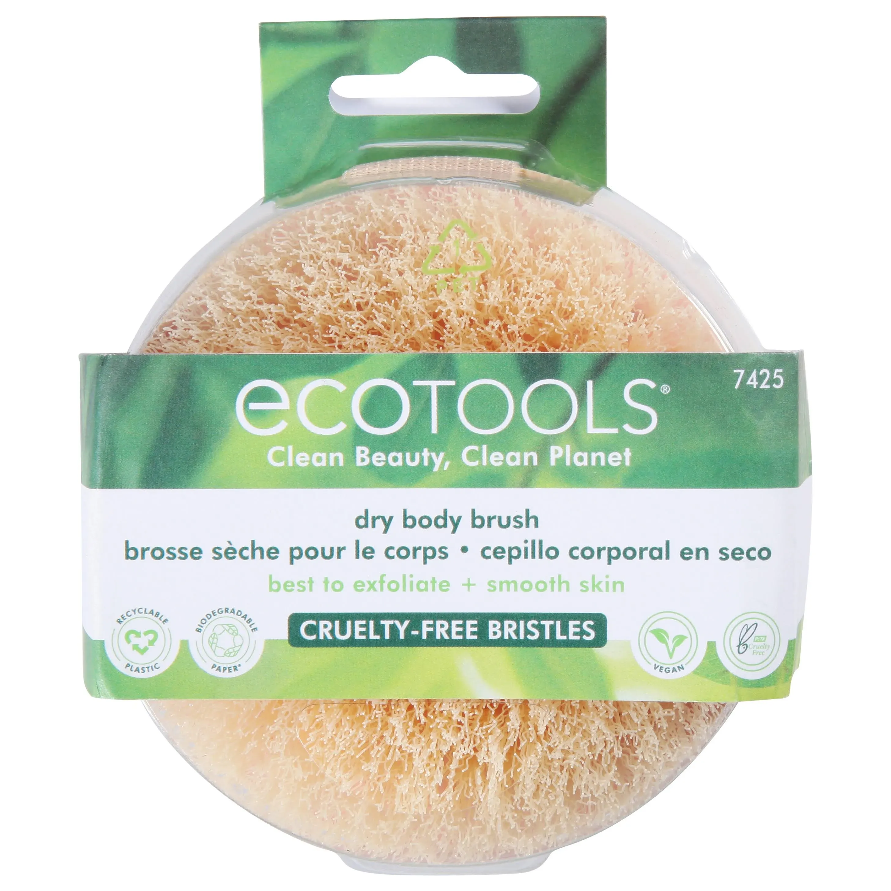 EcoTools, Escova Seca para o Corpo, 1 Unidade