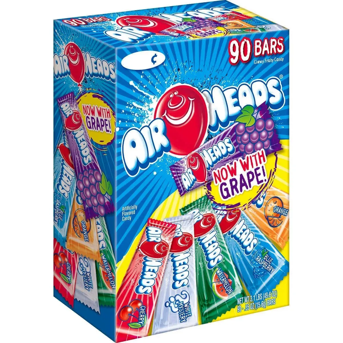 *Buy Bulk* AirHeads Variety Pack 90 ct. | Bulk Candy