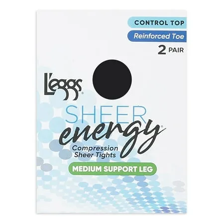 L'eggs Medium Support Sheer Energy Women's Pantyhose