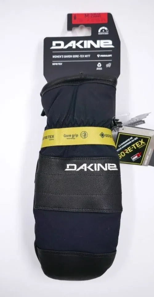 Dakine Baron Gore-tex Snowboard Mitt Womens 7 Medium Black